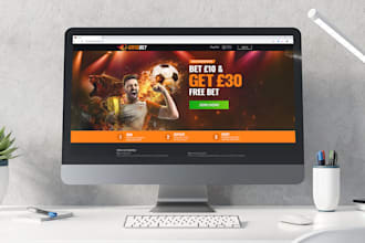 create updated sport club website golf football wordpress website