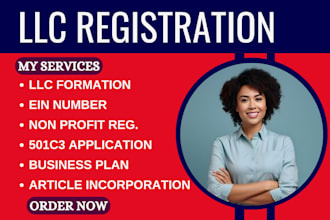 do US llc registration, ein number, company registration, 501c3 , itin
