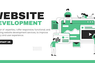 build  website development, full stack developer