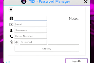 code any windows application with custom gui