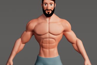 design stylized 3d characters on zbrush, autodesk maya and blender