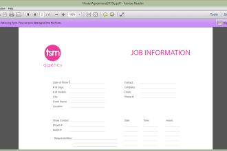 create fill able forms in pdf or msword