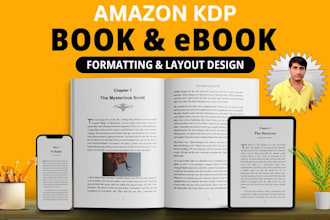 do amazon KDP ebook and paperback formatting