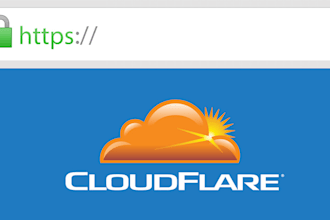 setup cloudflare fixes SSL, dns, CDN, optimization