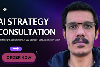 do ai strategy consultation ai SEO strategy and data automation expert