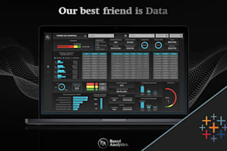 help you create a custom professional tableau dashboard