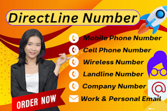 enrich direct phone, cell, and mobile, wireless, landline numbers from linkedin