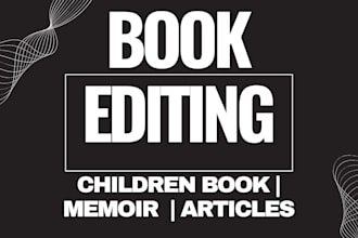 manuscript editing and proofread children book amazon kdp
