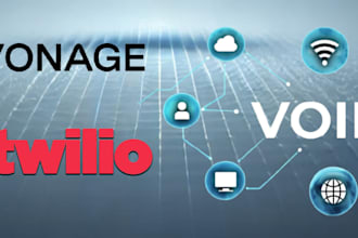 develop voip app like twilio and vonage