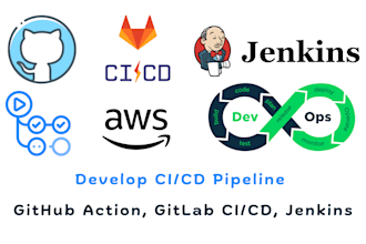 create github actions, gitlab cicd pipeline jenkins
