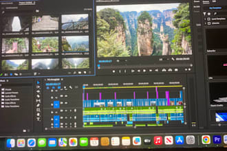 video edit travel vlogs and entertaining youtube videos