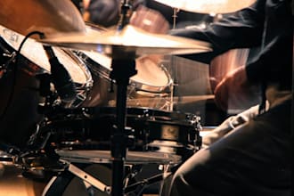 record jazz drums for your song