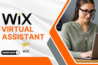 do wix virtual assistant, wix website, wix website redesign