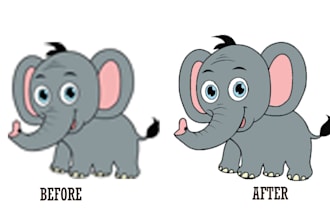 make your images into resizeable vector image