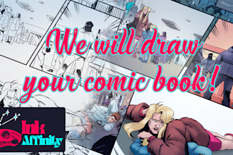 bring your comic book story to life with custom art