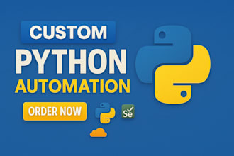 develop powerful custom python automation using selenium