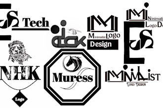 design a simple unique, professional,minimalist logo,favicon