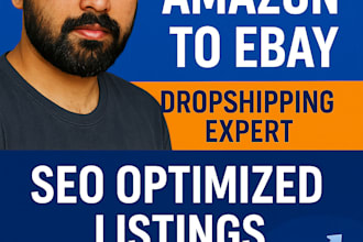 list winning amazon products on ebay with SEO optimization
