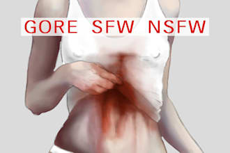 draw gore sfw nsfw
