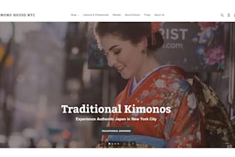 design modern online kimono store japanese garment website kimono clothing store