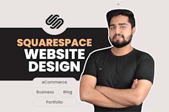 squarespace website design and redesign business, ecommerce, blog site setup
