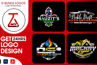 do a 3d modern logo design for your business