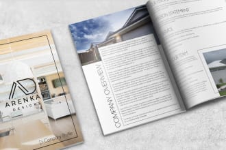 design brochure, pamphlet, newsletter, magazine, catalog, lead magnet