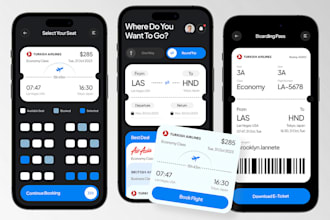 build travel app, flight booking app, airline app, tourism app, ai travel app
