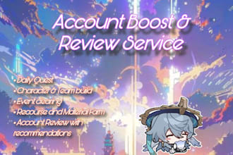 boost your honkai star rail account