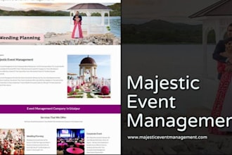 build your event website,event management website and ticket booking website