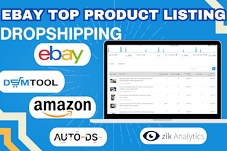 research hot selling and winning products on ebay or amazon using zik analytics