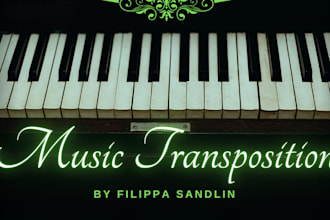 transpose and edit sheet music