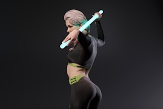 build 3dnsfw, human photo to 3dsculpt,2dsketch to realistic model, metahuman,stl