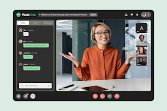 develop audio video calling, chat and live streaming apps using webrtc