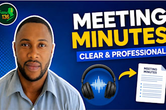 write meeting minutes from recordings and zoom meetings