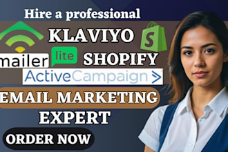 setup klaviyo flows mailerlite workflow shopify email marketing active campaign