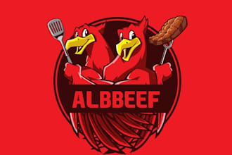 make awesome beautiful food truck logo
