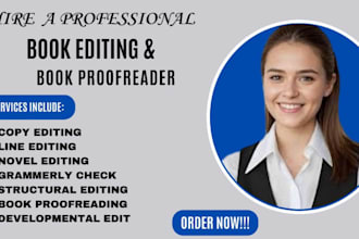 line edit, proofread your memoir, fiction novel, nonfiction book editor