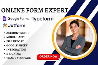 create google form sheet file upload jotform e signing typeform poll mobile apps