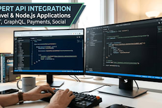 expert API integration for laravel and node js applications