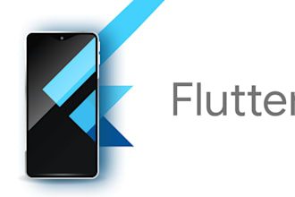 develop flutter and native android and ios mobile apps