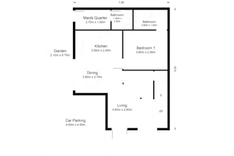 draw autocad 2d floor plan