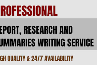 write case study analysis, report, assignment, research and summaries
