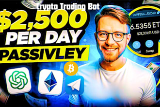 setup custom profitable telegram trading bot, arbitrage bot, stock trading bot