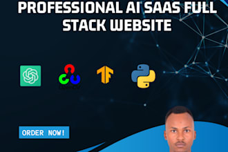 develop complete ai saas full stack website