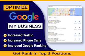 optimize google my business profile local SEO gmb ranking