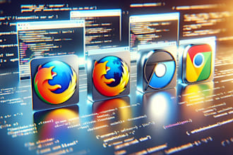 develop any kind of extension script for chrome firefox edge