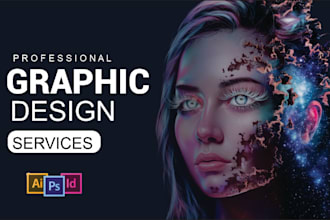 be your graphic designer image editing redesign vector art  coreldraw expert