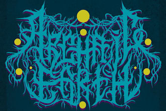 create unique black metal logo for your band