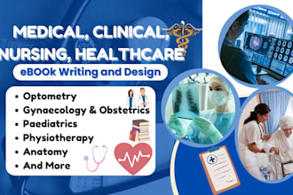 ghostwrite medical, nursing, neuroscience neurology, health and fitness ebook